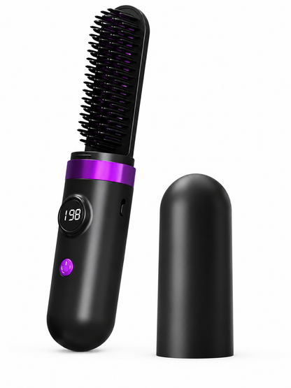 Modern Beauty™ Silky Smooth Covered Straightening Brush
