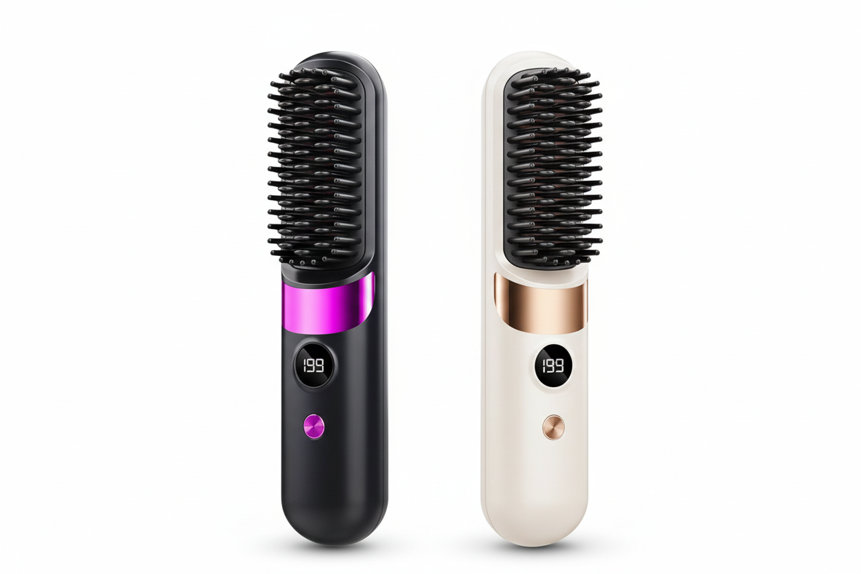 Realistic Hair Straightening Brushes